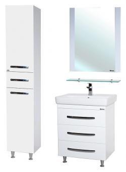 Мебель для ванной Bellezza Рокко 60 белая